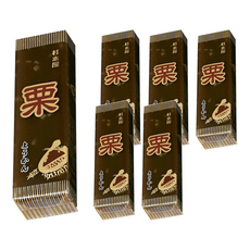 衫本屋 栗子羊羹, 6個, 400g