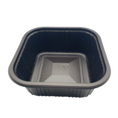 EM 棕色方形容器 大, 1個, 900入