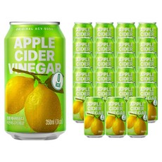 클룹 애사비소다 레몬비니거 제로 탄산음료, 350ml, 24개