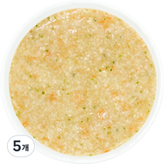 짱죽 실온 이유식 초기 7개월부터 사과 당근 묽은죽, 160g, 5개, 사과당근