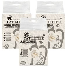 咪咪貓砂 木薯豆腐貓砂 3包 6L 原味奶香 天然植物纖維 快速凝結 可沖馬桶 給貓咪帶來潔淨舒適的體驗