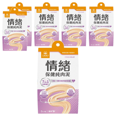 DOG CAT STAR 汪喵星球 情緒保健純肉泥 12g, 壓力緩解/安撫情緒/注意力集中, 2條, 6盒