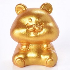 홈플로우 12간지 십이지 행운 띠별 동물 골드 피규어 장식품, 호랑이