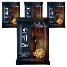 오리지널그레인 백태, 500g, 4개