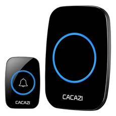 智能無線音樂門鈴呼叫機 隨機顏色, 1組