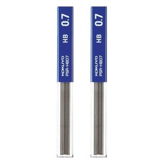 KOKUYO 六角自動鉛筆芯 HB, 0.7mm, 2盒