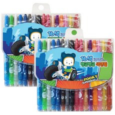 Young Art 彩色鉛筆鋒利型男孩 2p, 16色, 1套