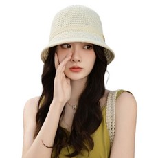 Afecto 金標藤編漁夫帽