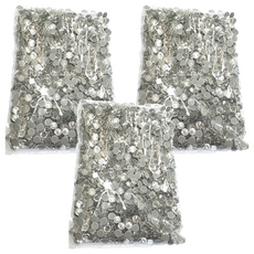 MC切面 燙鑽 水晶美甲鑽 AB彩 ss4 1.5~1.6mm, 3個, 單一顏色