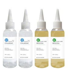 GLOW MONSTER [純素美妝] 低分子玻尿酸 1% 原液 100ml + 青花菜萃取物原液 100ml, 2個