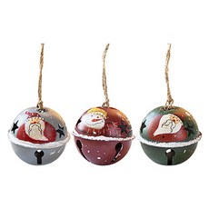 Homeflow 圓形聖誕樹裝飾球 S 3件組 23g, 1套, 混合色