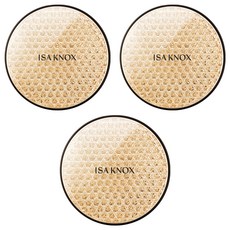ISA KNOX 伊莎諾絲 遮瑕防曬精華粉餅 SP50+ PA++ 10g, 23 Natural Beige, 3盒