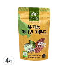 유가원 유기농 어니언 아몬드, 100g, 4개