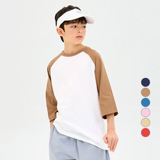 unifriend 兒童拉克蘭七分袖T恤