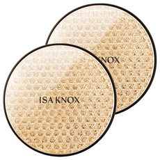 ISA KNOX 伊莎諾絲 遮瑕防曬精華粉餅 SP50+ PA++ 10g, 21 Light Beige, 2盒