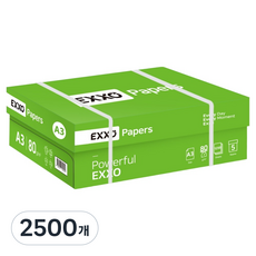 엑소 복사용지 80g, 2500개, A3