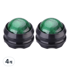 생각나래 핸드 미니 마사지볼, 다크그린, 4개