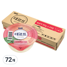 Maeil 每日 水蜜桃口味果凍, 90g, 72入