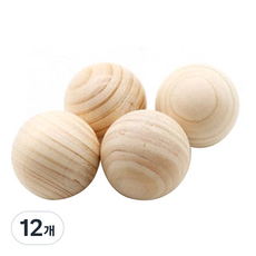 Natural Phyton cide 扁柏木348按摩球 35mm, 12個, 單色