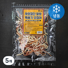 리프레쉬 사생절단 말랑 뚝배기 오징어 (냉동), 180g, 5개