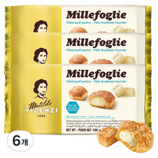 MATILDE VICENZI 維西尼 Millefoglie 千層酥泡芙 牛奶奶油口味, 6個, 100g