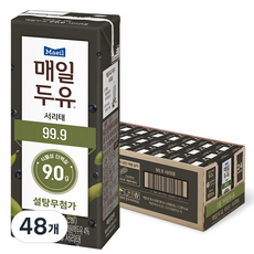 매일두유 99.9 서리태, 48개, 190ml