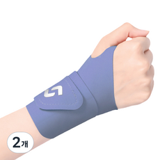 Mbrain 運動風護腕 環繞式設計 輕量透氣 單入 海軍藍, 2個