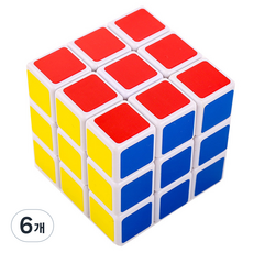 하이제이비 3x3 베이직 큐브, 화이트, 6개