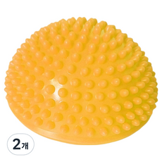 라벨로아 시원한 컬러 발지압 볼, 옐로우, 2개