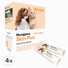 멍자네 반려동물 영양제, 피부/피모, 10g, 4개