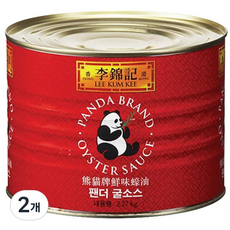李錦記 熊貓牌蠔油, 2.27kg, 2個