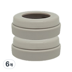 마더케이 젖병 스크류, 베이지, 10ml, 6개 베이지, 10ml, 6개