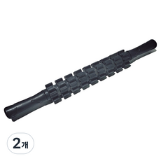 Hataesmall 讓人每天都想按摩的肩部按摩器 Nine Gear Stick, 2個, 黑色