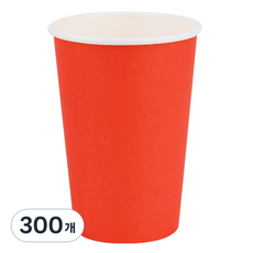 투고팩 다홍 종이컵 390ml, 1개입, 300개