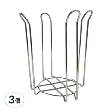 橘之屋 餐碗收納架, 不鏽鋼材質, 線徑加粗, 堅固耐用, 19 x 13.5 x 0.35cm, F-158, 3個