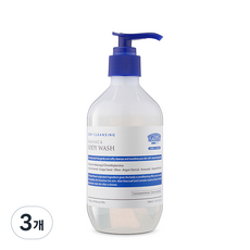 프라젠트라 딥 클렌징 브라시카 바디워시 유자향, 3개, 300ml