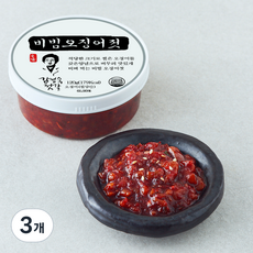 동광 김정숙 젓갈 비빔오징어젓, 120g, 3개