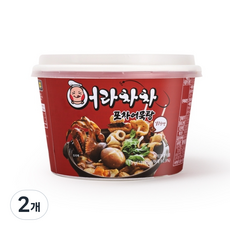 어라차차 포차 어묵탕 얼큰한맛, 110g, 2개