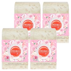 長青穀典 決明玫瑰花茶，口感甘美柔和，養顏美容、調養身心，立體茶包，即沖即飲, 6g, 10包, 4盒