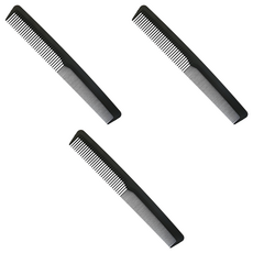 美髮梳, 黑色, 3個