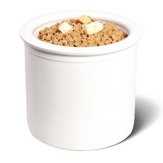 보울보울 국산 강아지 고양이 밥그릇 헬로 중형볼 3p 세트 15cm, 밀크화이트, 1개