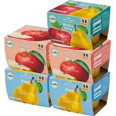 네츄럴누바 유기농 생과일 퓨레 스타트팩 2개입, 사과, 배, 사과배, 5세트, 100g