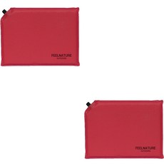 COMMANDO 自動充氣坐墊 2入, 紅色