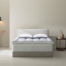 HOME LAB 頂級秒睡雙面床墊, 灰色