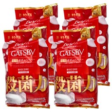 GATSBy 杰士派 殺菌止汗香體巾 皂香30片 清潔肌膚 消除汗味 保持乾爽, 4包