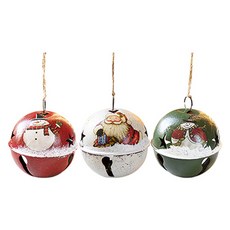 Homeflow 圓形聖誕樹裝飾球 L 3件組 65g, 1套, 混合色