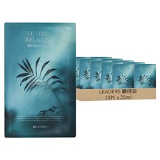 LEADERS 麗得姿 茶樹舒緩煥膚面膜 25ml, 10片, 1盒