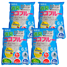 FUJIURA 藤浦 變色環保紙砂 椰殼活性碳, 6.5L, 4包