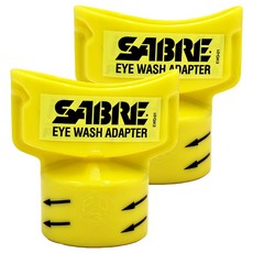 SABRE 沙豹 眼部專用清洗器, 擠壓式清洗, 萬用型安裝, Yellow, 2個