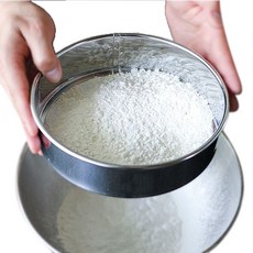 스텐팩토리 올스텐 밀가루채 다용도채 베이킹 거름망 채망 채반 소, 1개